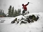 Highlight for Album: Mt.Washington snow day