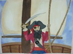 Pirate - Watercolor - 2003
