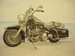 Road King - Watercolor 2006